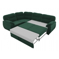 Угловой диван Бруклин (велюр зелёный) - Изображение 3